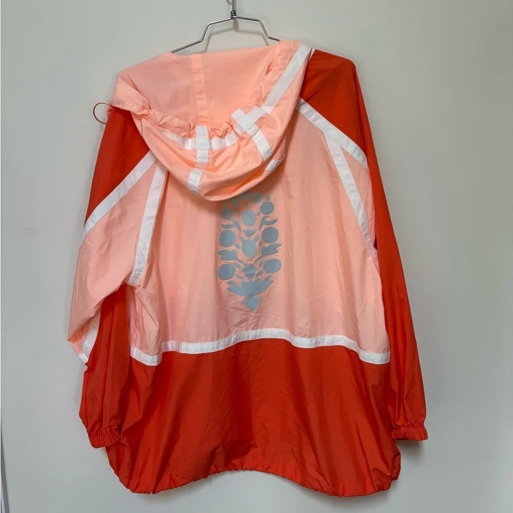 NWOT Free People Care FP Movement Like The Wind Logo Jacket Size XS